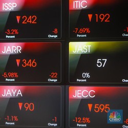 Harga Turun Tajam, BEI Pantau Ketat Perdagangan Saham KBLV dan DKHH