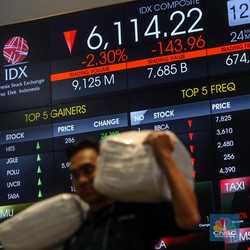 Asing Kompak Lego Saham Blue Chip Jelang Long Weekend Pekan Lalu