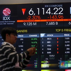 Cobaan Masih Berat, IHSG Turun 0,72% Balik Lagi ke Level 6.800-an