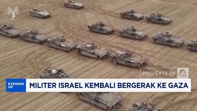 Militer Israel Kembali Bergerak ke Gaza