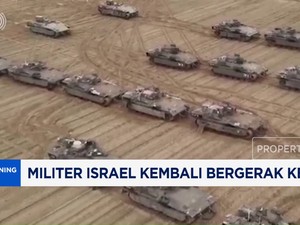 Video: Militer Israel Kembali Bergerak ke Gaza