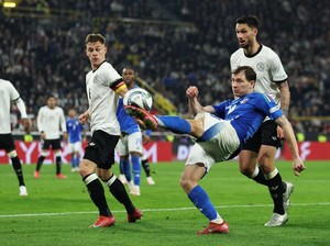 Jerman Vs Italia Selesai 3-3, Die Mannschaft ke Semifinal Nations League
