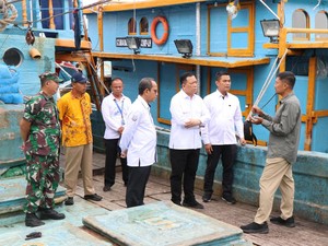 Pelabuhan Perikanan di Palabuhanratu Beroperasi Usai Diterjang Banjir Bandang