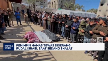 Video: Pemimpin Hamas Tewas Diserang Rudal Israel Saat Lagi Shalat