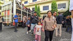 Semringah Peserta Valet and Ride Tiba di Semarang, Mudik Diantar Polisi