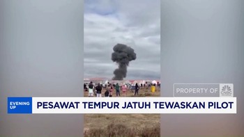Video: Pesawat Tempur Jatuh Tewaskan Pilot