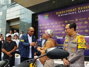 Warga Apresiasi Polda Metro Sat-set Tangkap Curanmor: 2 Hari Motor Balik
