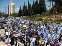 Potret Demo Besar-besaran di Israel, Netanyahu di Ujung Tanduk?