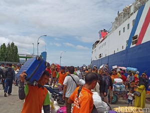 H-7 Lebaran, 4.052 Penumpang Tiba di Pelabuhan Nusantara Parepare