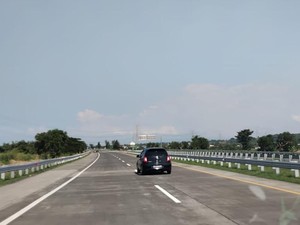 H-8 Lebaran, Arus Kendaraan di Tol Pasuruan Masih Landai