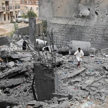 Panas Perang Arab! Potret Serangan AS ke Yaman, Bunuh Pimpinan Houthi