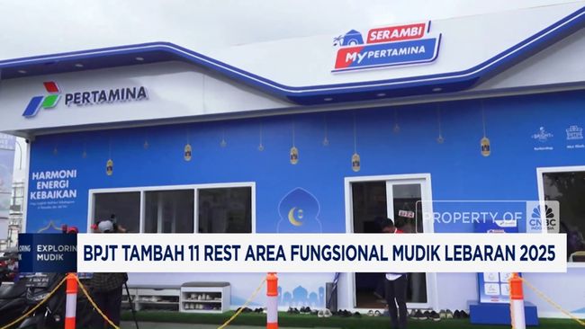 BPJT Tambah 11 Rest Area Fungsional Mudik Lebaran 2025