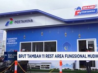 Video: BPJT Tambah 11 Rest Area Fungsional Mudik Lebaran 2025