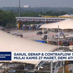 Video:Ganjil Genap & Contraflow Siap Diberlakukan Demi Atur Arus Mudik