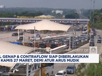Video:Ganjil Genap & Contraflow Siap Diberlakukan Demi Atur Arus Mudik