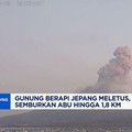 Video: Gunung Berapi Jepang Meletus, Semburkan Abu Hingga 1,8 KM