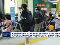 Video: H-8 Lebaran Penumpang Angkutan Umum Mudik Tembus 610 Ribu Orang