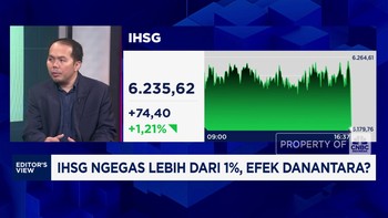 Video: IHSG Ngegas Lebih Dari 1%, Efek Danantara?
