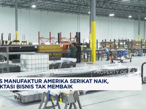  Indeks Manufaktur AS Naik, Ekspektasi Bisnis Tak Membaik