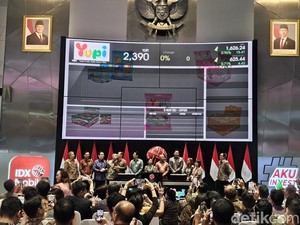 YUPI Resmi Melantai di Bursa, Bidik Dana Segar Rp 2 T