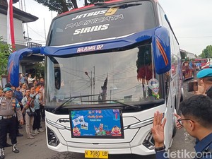 Antusiasme Warga Ikut Mudik Gratis Polda Bali 2025
