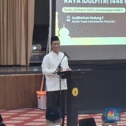 Mentan Putar Video, Prabowo Sebut Amran dan Zulhas 'Pahlawan Pangan'