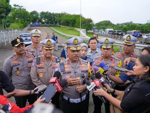 Kakorlantas Sore Ini Susuri Tol Cikampek-Cipularang, Pastikan Arus Mudik Lancar