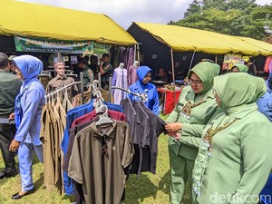 Kodam Diponegoro Buka Bazar Murah, Ada Sembako hingga Baju Lebaran