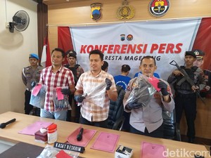 4 Pelaku Penganiayaan 2 TNI-Satpam Rayyan Residence Magelang Ditangkap!