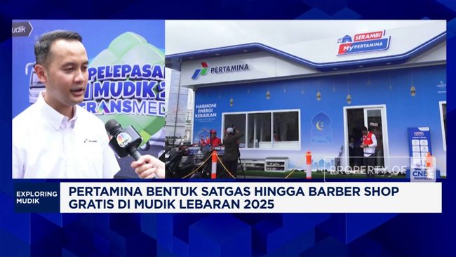 Pertamina Bentuk Satgas – Barber Shop Gratis di Mudik Lebaran 2025