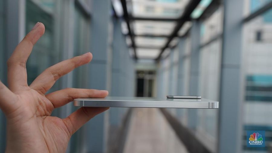 Samsung Galaxy A56 5G. (CNBC Indonesia/Tias Budiarto)