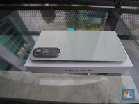 Samsung Galaxy A56 5G. (CNBC Indonesia/Tias Budiarto)