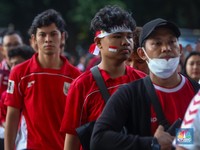 Wajah Supporter Timnas Menanti Poin Penuh Squad Garuda di SUGBK