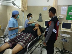 Wanita Driver Ojol Dibegal Penumpang di Klungkung