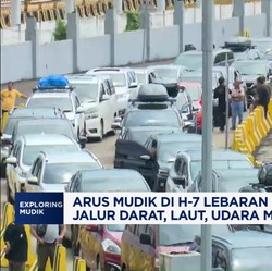 Video: Jalur Darat, Laut, Udara Mulai Ramai Pemudik Sejak H-7 Lebaran