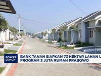 Video: Bank Tanah Siapkan 73 Hektar Untuk Program 3 Juta Rumah Prabowo