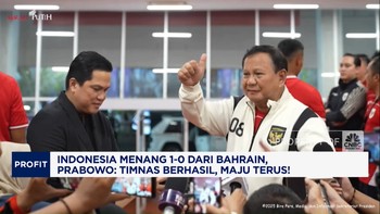 Video: Indonesia Menang, Prabowo: Timnas Berhasil, Maju Terus!