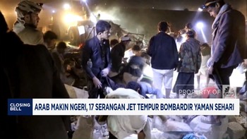 Video: Arab Makin Ngeri, 17 Serangan Jet Tempur Bombardir Yaman Sehari
