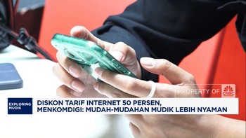 Video: Mudik Lebaran, Diskon Tarif Internet 50% Untuk Pemudik