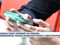 Video: Mudik Lebaran, Diskon Tarif Internet 50% Untuk Pemudik