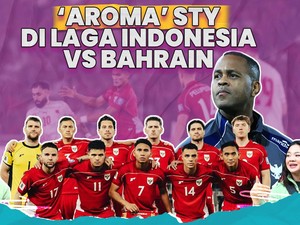 Aroma STY di Laga Indonesia Vs Bahrain