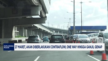 Video: Ganjil Genap-One Way Akan Berlaku di Tol Trans Jawa