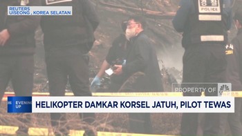 Video: Helikopter Pemadam Kebakaran Hutan Korsel Jatuh, Pilot Tewas