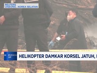 Video: Helikopter Pemadam Kebakaran Hutan Korsel Jatuh, Pilot Tewas