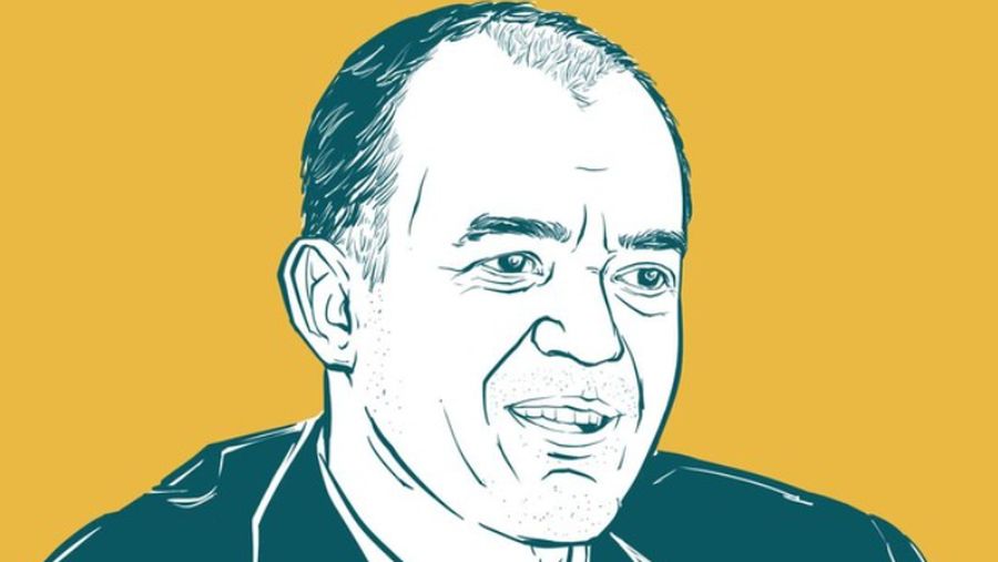 Ilustrasi karikatur Syed Mokhtar Albukhary. (Basith Subastian/CNN Indonesia)