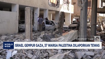 Video: Israel Gempur Gaza, 37 Warga Palestina Dilaporkan Tewas
