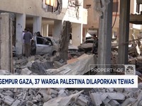 Video: Israel Gempur Gaza, 37 Warga Palestina Dilaporkan Tewas