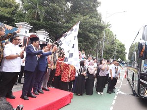 Kemenag Berangkatkan 739 Peserta Program Mudik Gratis 1446 H/2025 M