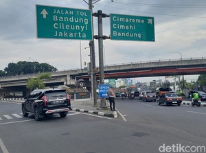 H-5 Lebaran, Jalur Padalarang-Cimahi Mulai Ramai Dilintasi Pemudik