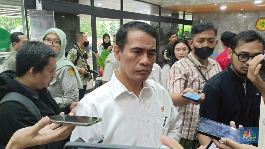 Menteri Pertanian Amran Sulaiman. (CNBC Indonesia/Ferry Sandi)